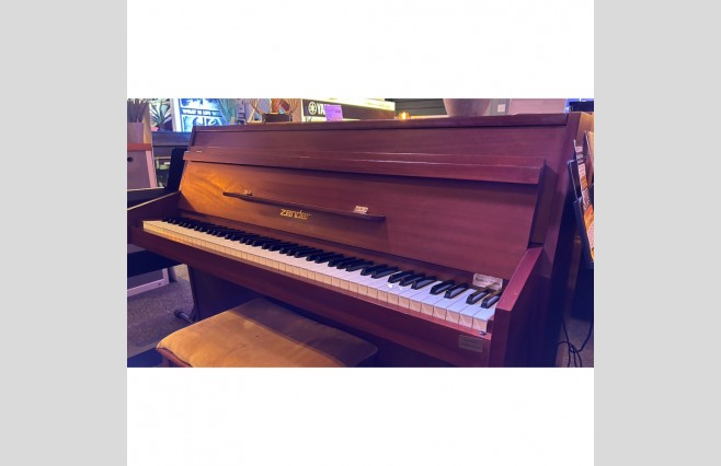 Zender Satin Dark Mahogany 108 Upright Piano, Used - All Inclusive Premium Package (SN:59013) - Image 4